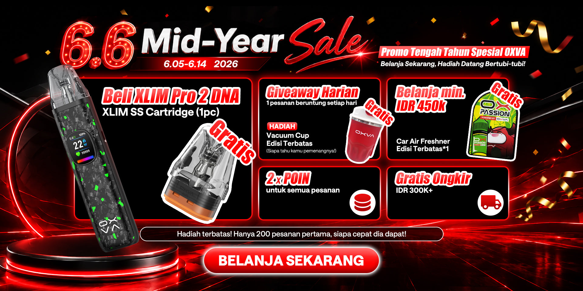 6.6 Mid-Year Sale 2026 OXVA.ID 1920x960 banner