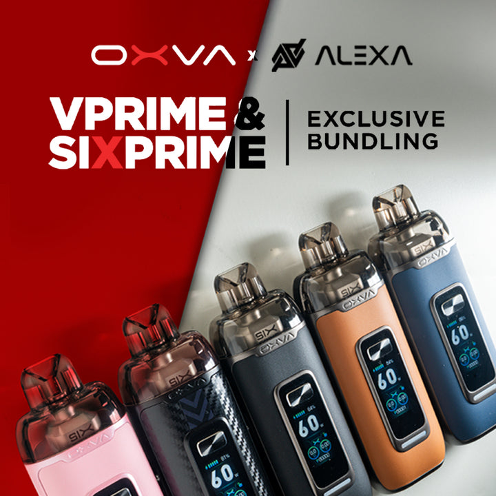 OXVA Vprime Pod X ALEXA Six Prime – OXVA.ID